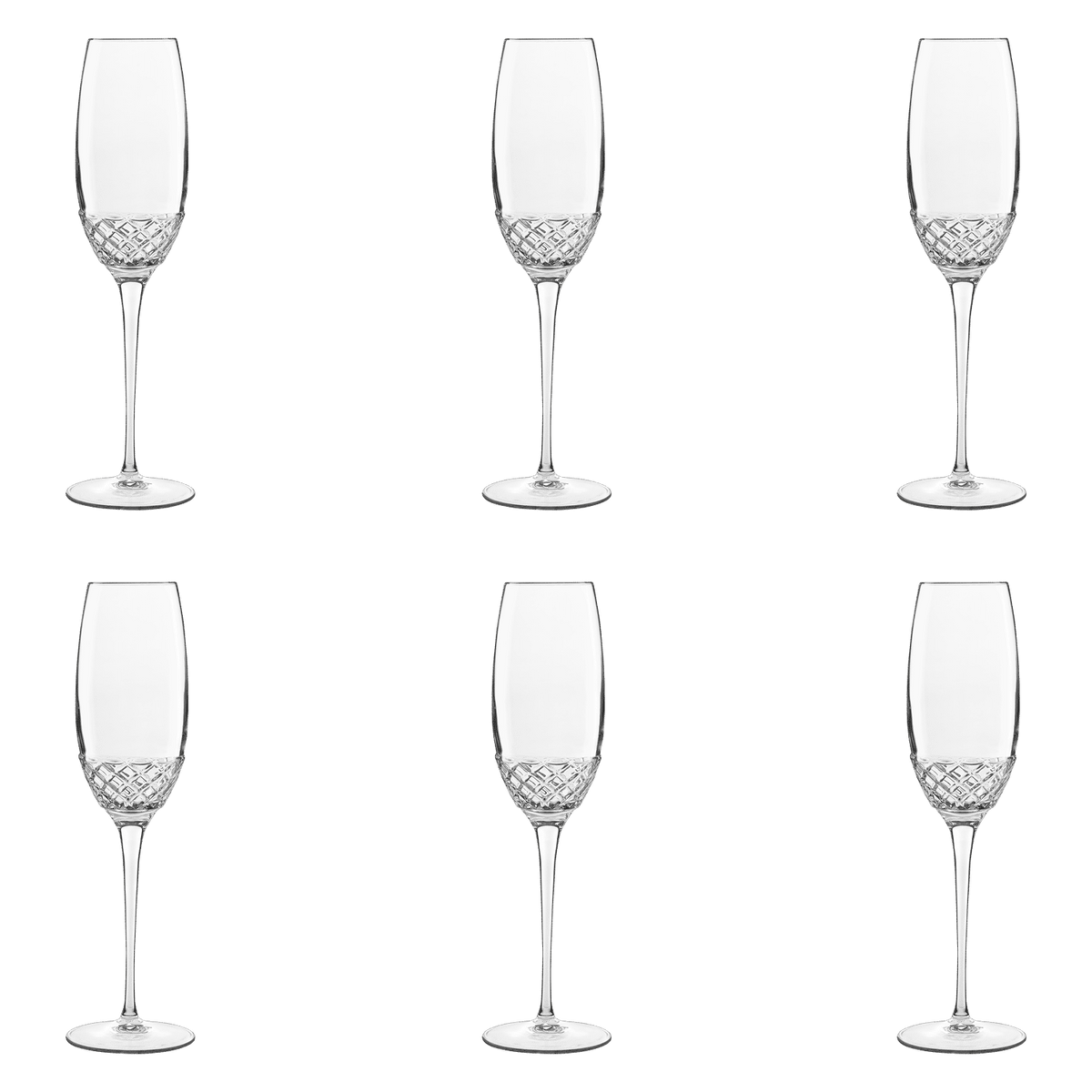 Luigi Bormioli Roma 1960 Champagneglas 24 Cl - 6 Stuks - Glazen.nl