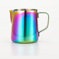 Profesjonalny barowy dzbanek do mleka Rainbow ze stali nierdzewnej, 50 cl