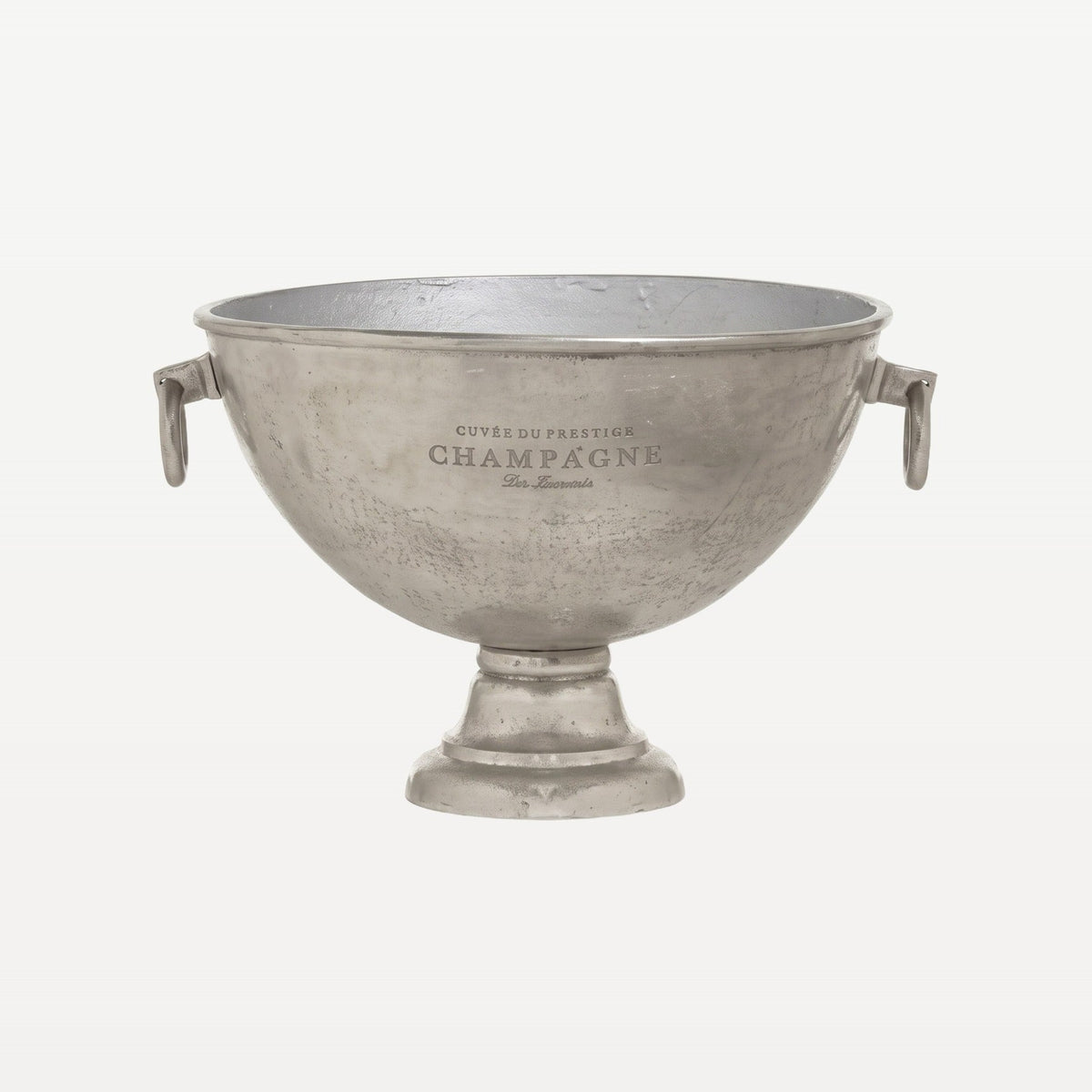 Bar Professional Vintage Champagnekoeler Schaal Aluminium 47 Cm