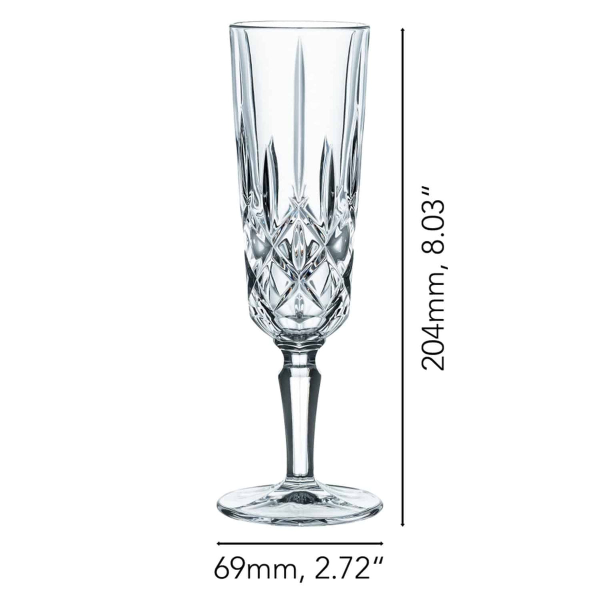 Nachtmann Noblesse Champagneglas / Flute 15,1 Cl - 12 Stuks - Glazen.nl