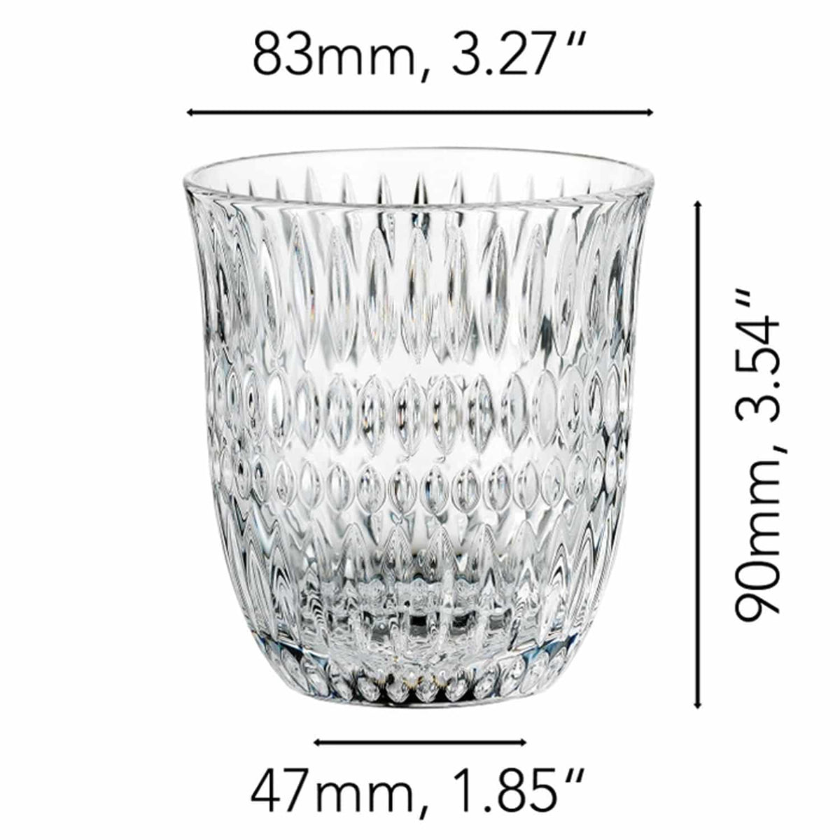 Nachtmann Ethno Barista Cappuccinoglas 23,5 Cl - 2 Stuks - Glazen.nl