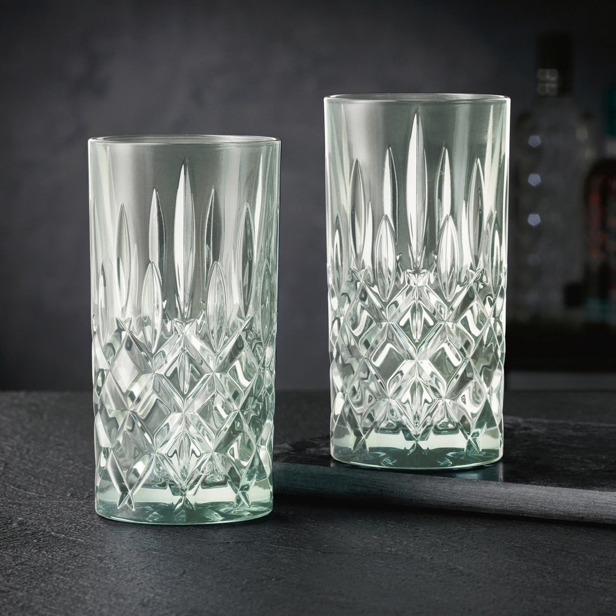 Nachtmann Noblesse Longdrinkglas 39,5 Cl Groen - 2 Stuks - Glazen.nl