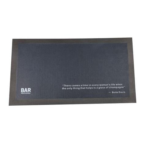 Bar Professional Barrunner Barmat Zwart 44x24 cm