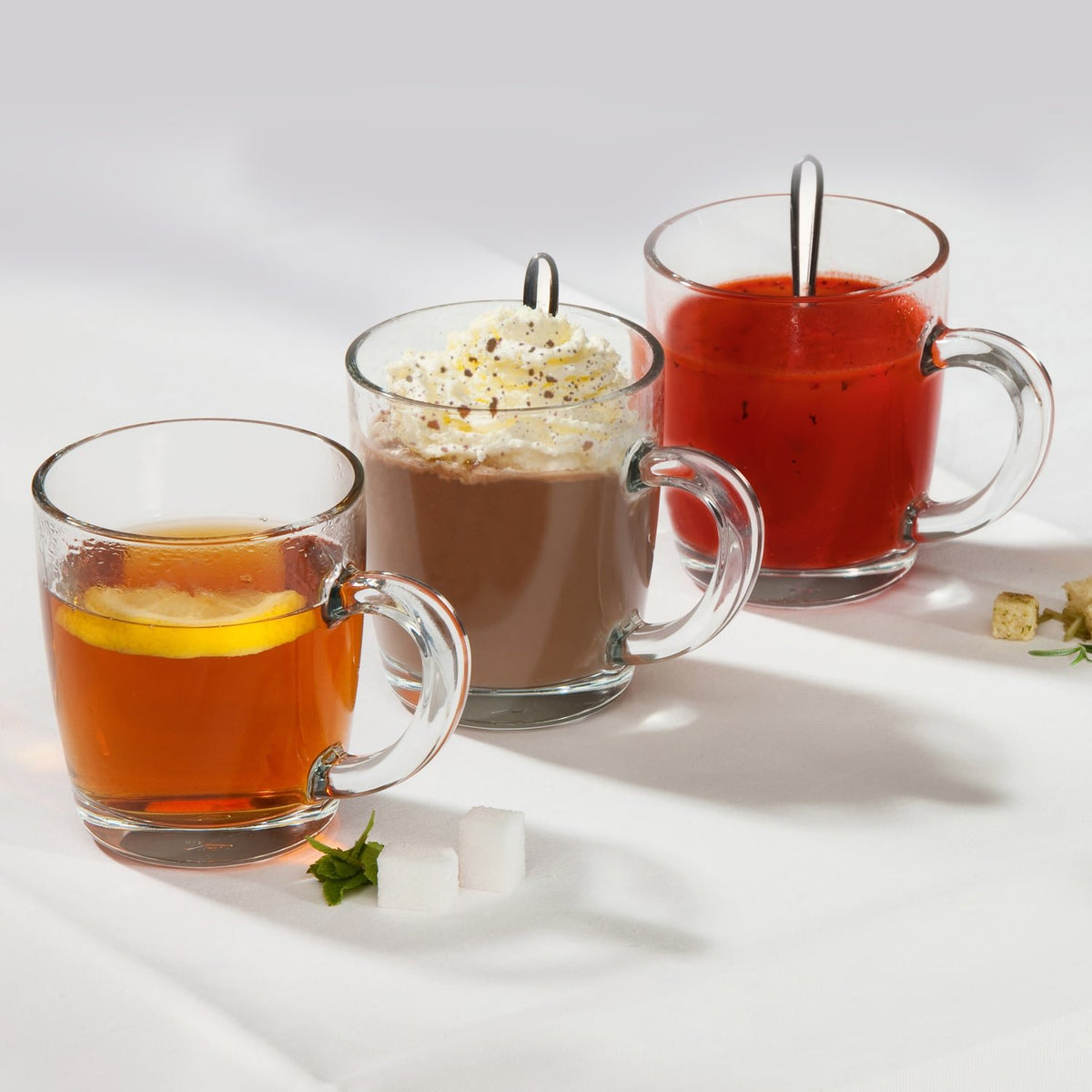 Pasabahce Basic Some Like It Hot Theeglas 34 Cl - 6 Stuks - Glazen.nl