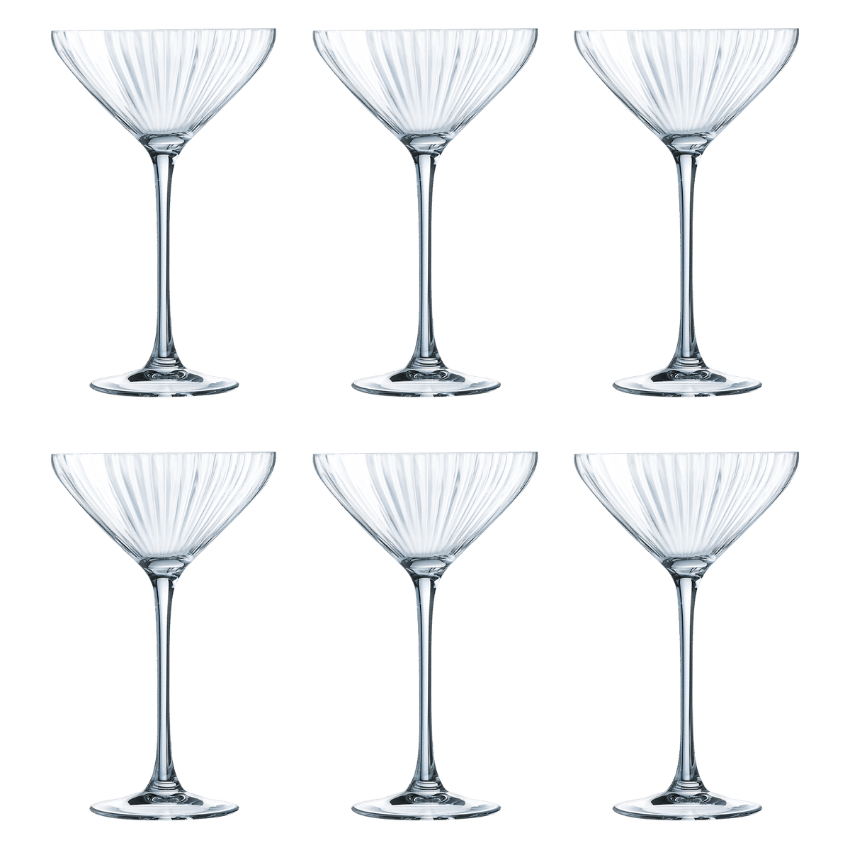 Chef & Sommelier Symetrie Champagneglas / Coupe 21 Cl - 6 Stuks - Glazen.nl