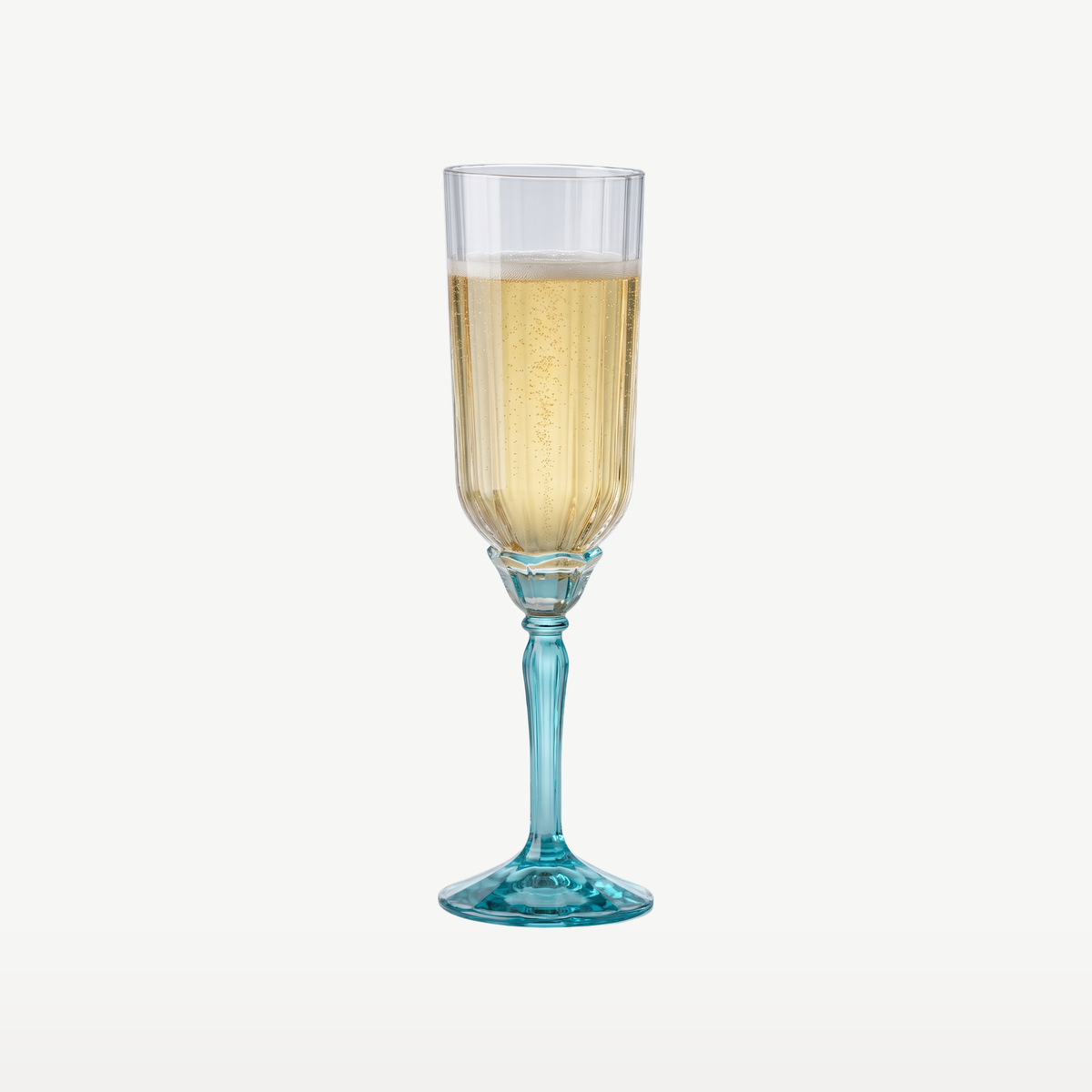 Bormioli Rocco Florian Champagneglas / Flute 21 Cl Blauw - 6 Stuks - Glazen.nl