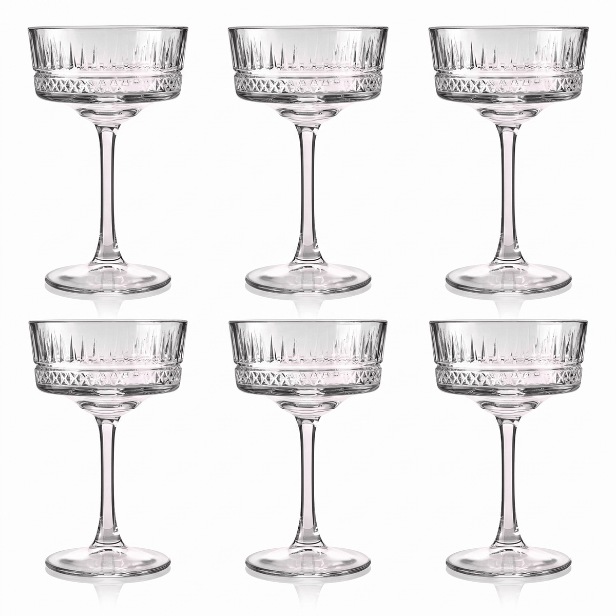 Pasabahce Elysia Champagnecoupe 26 Cl - 4 Stuks - Glazen.nl