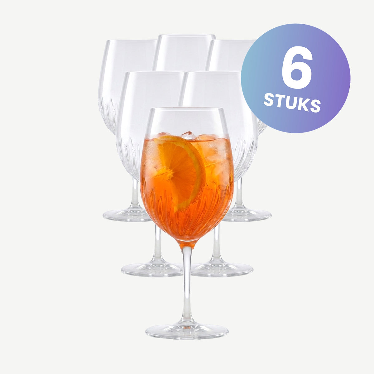 Luigi Bormioli Mixology Cocktailglas Spritz 57 Cl  - set van 6 glazen