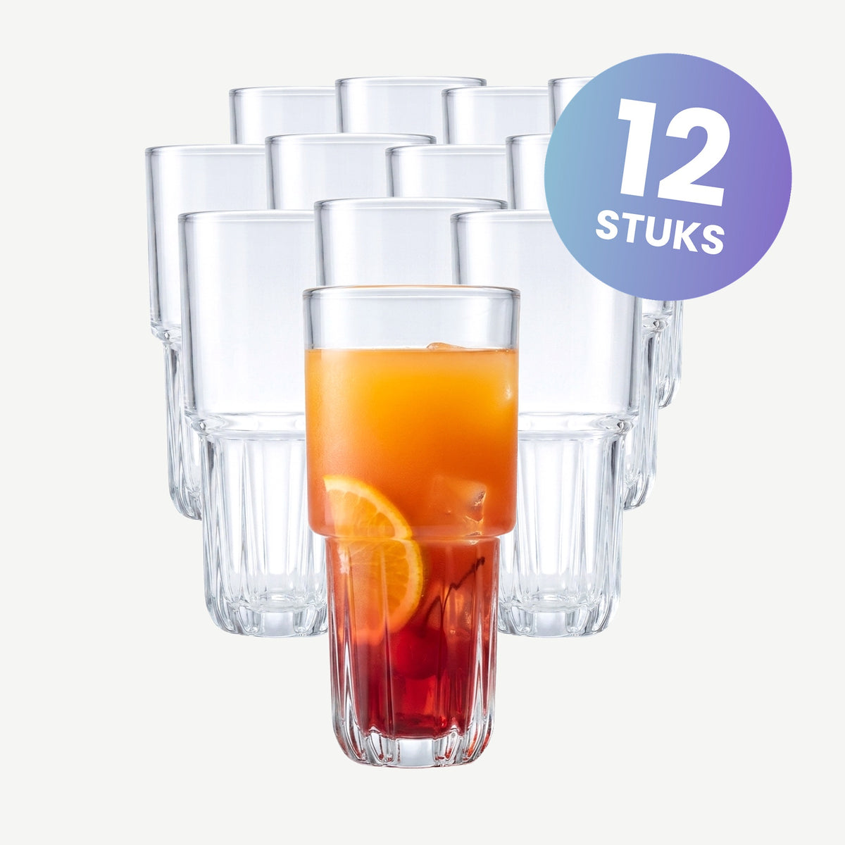 Onis Summit Longdrinkglas 35,5 Cl - set van 12 glazen