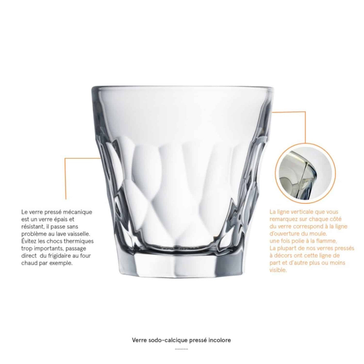 La Rochère Silex Tumbler 30 Cl - 6 Stuks - Glazen.nl